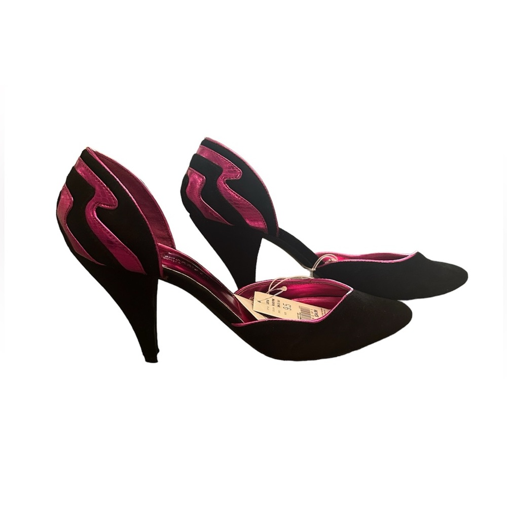 Sigerson Morrison for Target black with pink heels